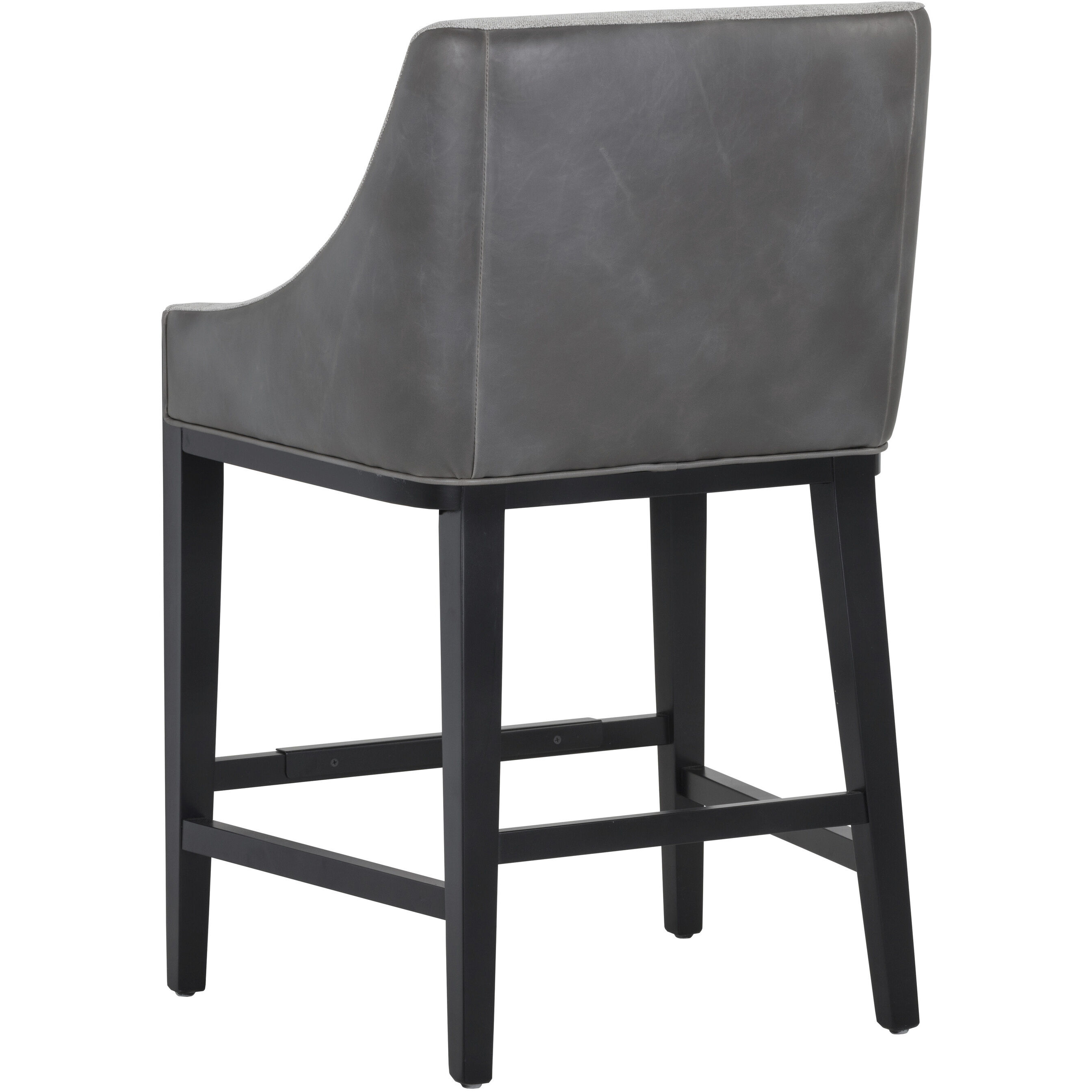 Aurora 37 inch Polo Club Stone / Overcast Grey Counter Stool